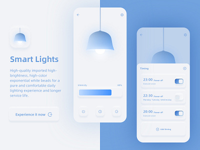 Smart Lights app design sketch smart home smart home app ui ui design