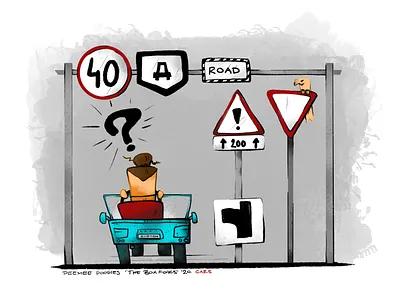 THE BOX FOLKS car series cars cartoon character illustraion manual illustration trafficdoodles vehicle graphics