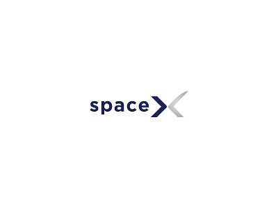 SpaceX Logo Redesign Concept concept elon musk logo redesign rocket spacex