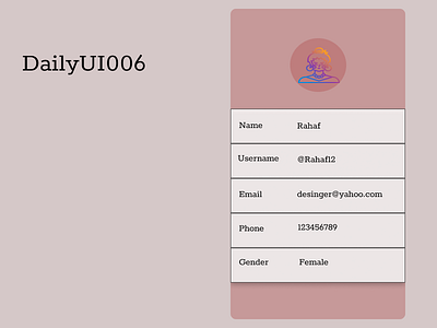 DailyUI006 app design ui ux