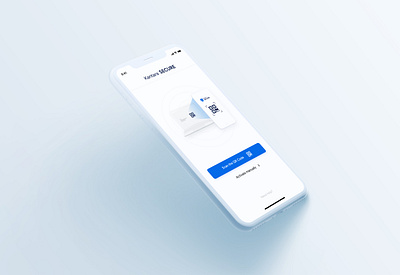 KANTARA™ Secure ( Strong authentication ) app banking creative design fintech ios ios app design iphone iphonex mobile otp qrcode softtoken ui ui ux userinterface ux