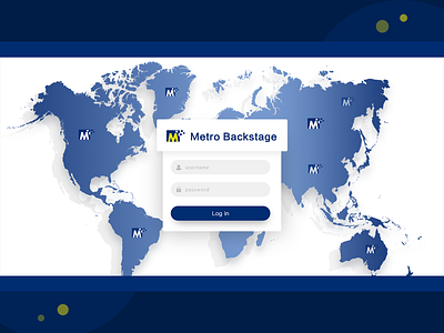 METRO background system design ui ux