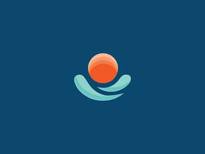 sun beach beautiful beauty design logo nature summer sun sunset surf water wave