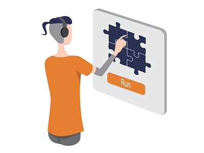 Character Using Binary's Platform adobe adobe illustrator art branding characterdesign design digital marketing figure illustration social media