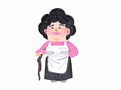 Grandma illustration