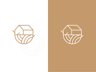 Nest Interior&Furniture Design Logo, Work in Progress, Draft 01 brand brand identity branding branding and identity branding concept branding design clean construction draft exploration furniture home identity interior logo logotype minimalism nest symbol work in progress