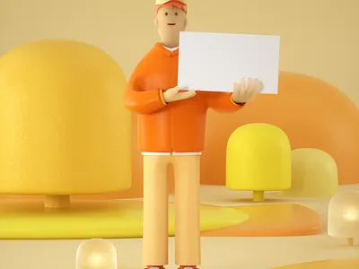 Villain c4d design illustration letter mascot roles three dimensional ui 三维