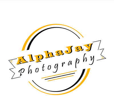 Alphajay photography branding design logodesign