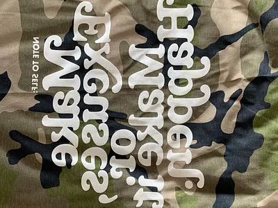 Note to Self mirrored printing silkscreen