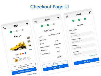 CheckoutPage adobexd android checkout design design trend designer illustration ios mobile neumorphicui neumorphism product screens trends ui uidesign uiux ux web