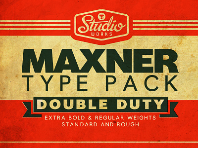 Maxner Type Pack branding classic classic font duo extra bold geo legible otf poster reliable retro rough sans sans serif sans serif typeface sturdy timeless versatile vintage wordmark