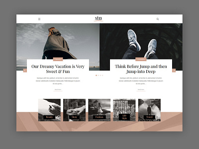 Personal Blog WordPress Theme agency design ui ux web designer website wordpress wordpress design wordpress theme xtra