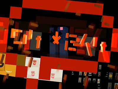 How are you feeling today? animation art direction typography