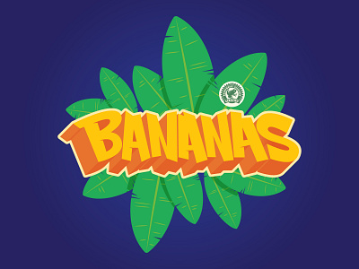 Bananas Lettering Illustration 3d banana banana leaf bananas digital graffiti digital illustration graffiti graffiti art graffiti digital hand lettering handlettering illustration illustration art illustrator lettering letters rainforest tropical tropical leaves yellow