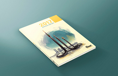 Illustrated Annual Report Cover Concept annual report design annualreport concept cover illustration digital illustration digitalart illustrated illustrated cover illustration