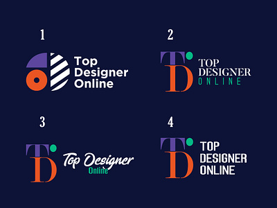 Top Designers Online agency brand identity branding creative logo logo design orange vector