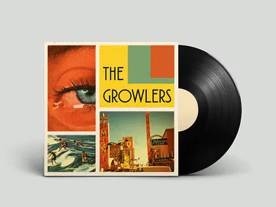 The Growlers Album Cover album art album cover album cover design design illustration illustration design photography typography