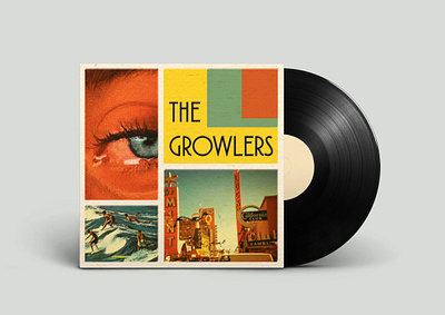 The Growlers Album Cover album art album cover album cover design design illustration illustration design photography typography