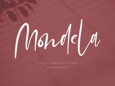 Mondela || Casual Handwritten Font branding calligraphy casual chic classy elegant feminine font handwritten handwritting lettering logo luxury modern script signature social media sophisticated stylish wedding