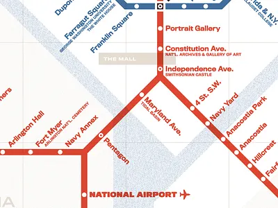 DC Monorail Map dc monorail transit map washington dc