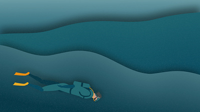 Life of a Scubanaut adobe adobe photoshop adventure animation character characterdesign design grain graphic graphicdesign illustration illustrator ocean scuba scuba diving