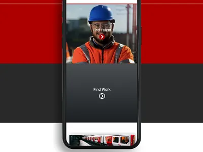 Rolespot Mobile Homepage Design branding clean custom web design design illustration landing page mobile mobile app mobile app design mobile design ui ux