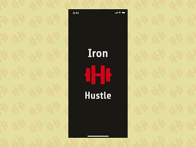 Iron Hustle UI 2d adobexd animation app branding design flat freelancer icon iphone x logo uidesign ux workout app workout tracker