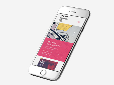 Web design for Museum in Southhampton design digital design ux uxui web web design website