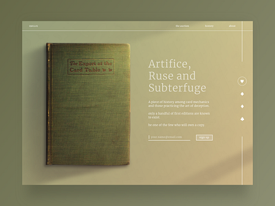 The 1902.01 Auction design landing page landingpage landingpagedesign sign up ui signup signup form signup screen signupform ui website website design