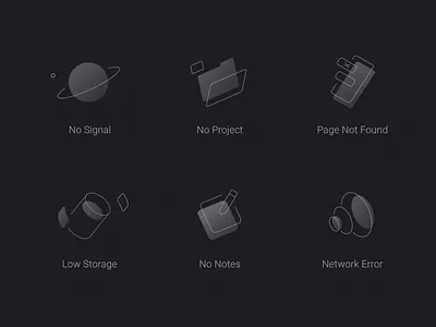Flyme 404 idea 404 404 error page black night mode ui