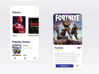 Game Store App UI animation app app design appstore branding design dribbble first gameapp ui uiux uiuxdesign