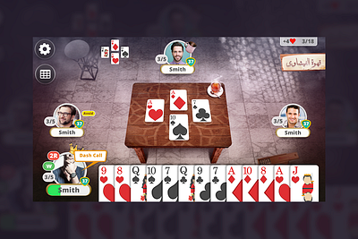 Estimation game style card game coins game design player