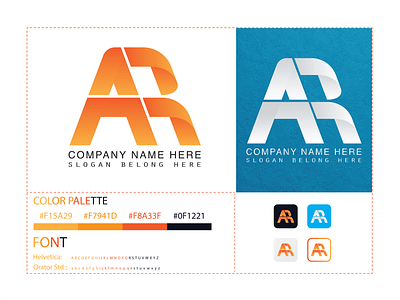 AR Logo Design app icon ar brand identity branding demo demo logo icon illustrations logo concept logo mark logo mockup logodesign logodesigner logotype modern logo monogram office mock up typography