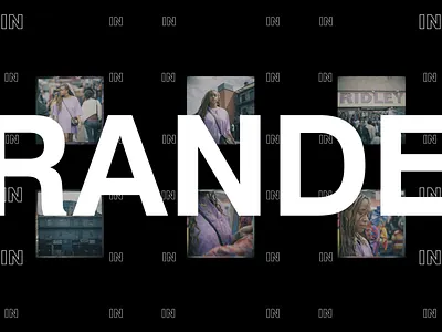 Branded Content animation art direction typography