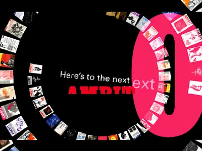 AMBIT Magazine, 60th Anniversary animation art direction