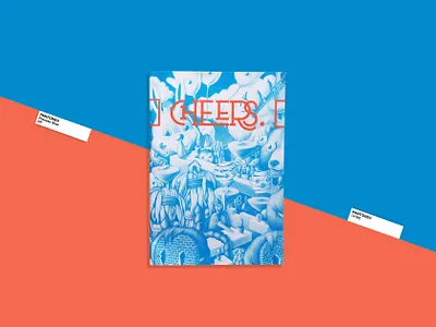 Cheers - Magazine design editorial design graphic illustration indesign magazine vector