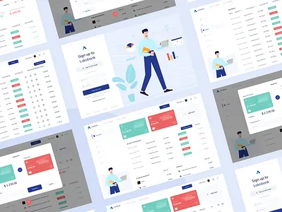 Internet Banking - Lokobank / Part 1 finance fintech web web design webdesign website website design