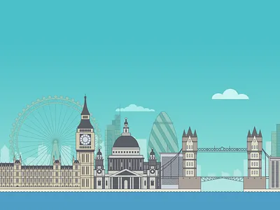 Sainoo landing image comercial illustration vector