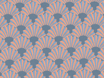 Art Deco palm pattern art deco decor geometric interior mood motif palm pastel pattern retro vintage wallpaper