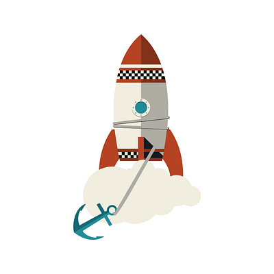 rocket recreation affinitydesigner illustration