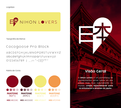 Nihon Lovers - Branding brand brand design brand identity brand identity design branding branding design design identidade de marca identidade visual identity branding identity design logo marca