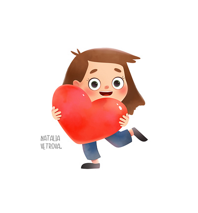 Valentine`s Day cartoon illustration characterdesign childrenbook childrenillustration illustration kids book love valentine day