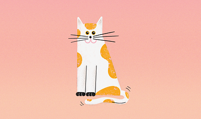 Cat article artwork cat design graphic graphic art graphicdesign illustration illustrator magazine work