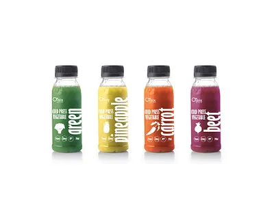 OISIX Cold Pressed Juice beet broccoli carrot fruits juice pineapple vegan vegetables