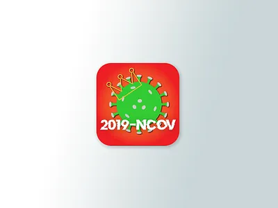 Corona Virus App Icon 2019 corona 3d app icon app icon design appicon china corona render coronaking coronavirus gradient gray illustration illustrator latest logo minimal photoshop red vector