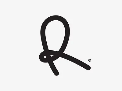 R - Organic Black design logo logodesign logodesigner logodesignersclub logodesigns logotype mark