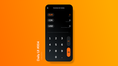 DailyUI #004 - Calculator calculator app calculator ui dailyui dailyui 004 ui ux