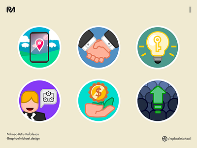 [BADGES - SET #1] | Illustration artwork badges design icon design icon set illustration vector