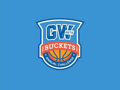 GW Gets Buckets basketball buckets crest march marchmadness sports