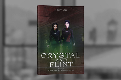 The Journey Missions: Crystal and Flint by Holly Ash book book cover book cover design book covers cover design graphic design photosop professional professional book cover design